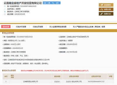 云錫地產完成股權變更，國企磐恒置業全面接手工程建設