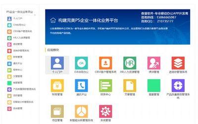 定制化移動辦公APP 打造企業專屬的“釘釘”“紛享銷客”，實現企業辦公管理一體化ERP定制
